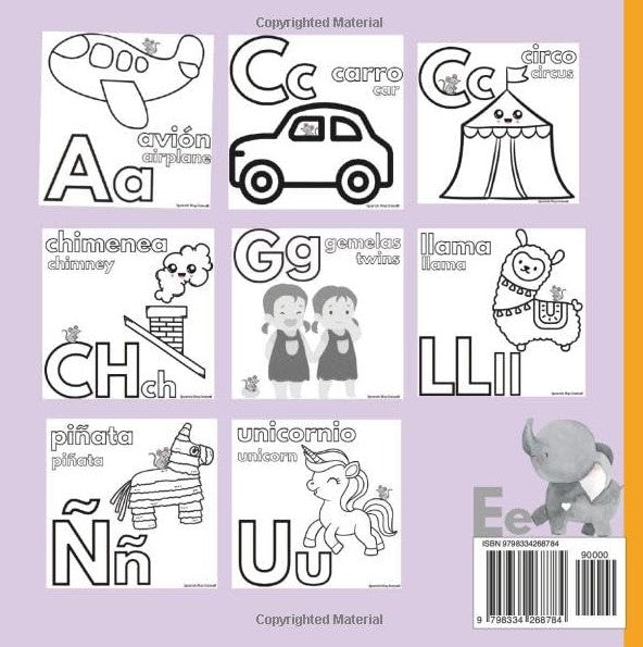 My First Bilingual ABCs Coloring Book