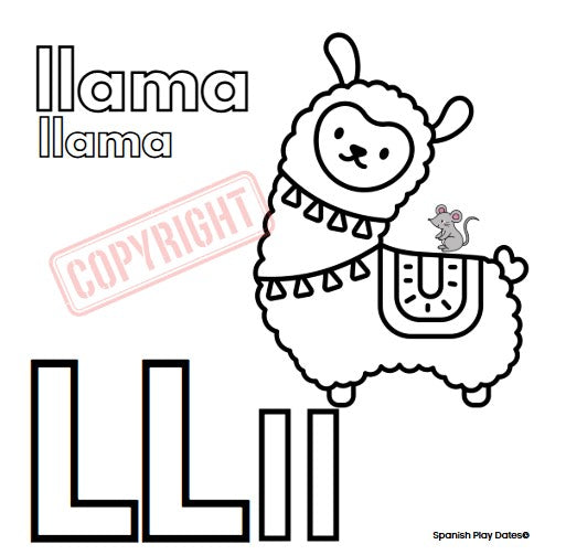 My First Bilingual ABCs Coloring Book
