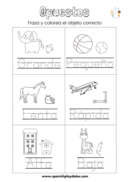 Preschool Learning Pack 50 Downloadable Pages