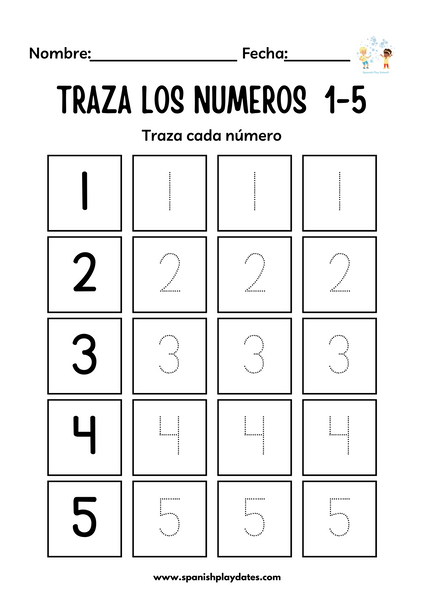 Preschool Learning Pack 50 Downloadable Pages